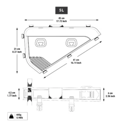 Riverside Bikepacking IPX6 Waterproof Size XS/S Full Frame Roll -Outdoor Camping Shop k03990ab9db630da3424d8e578b7c4ee6