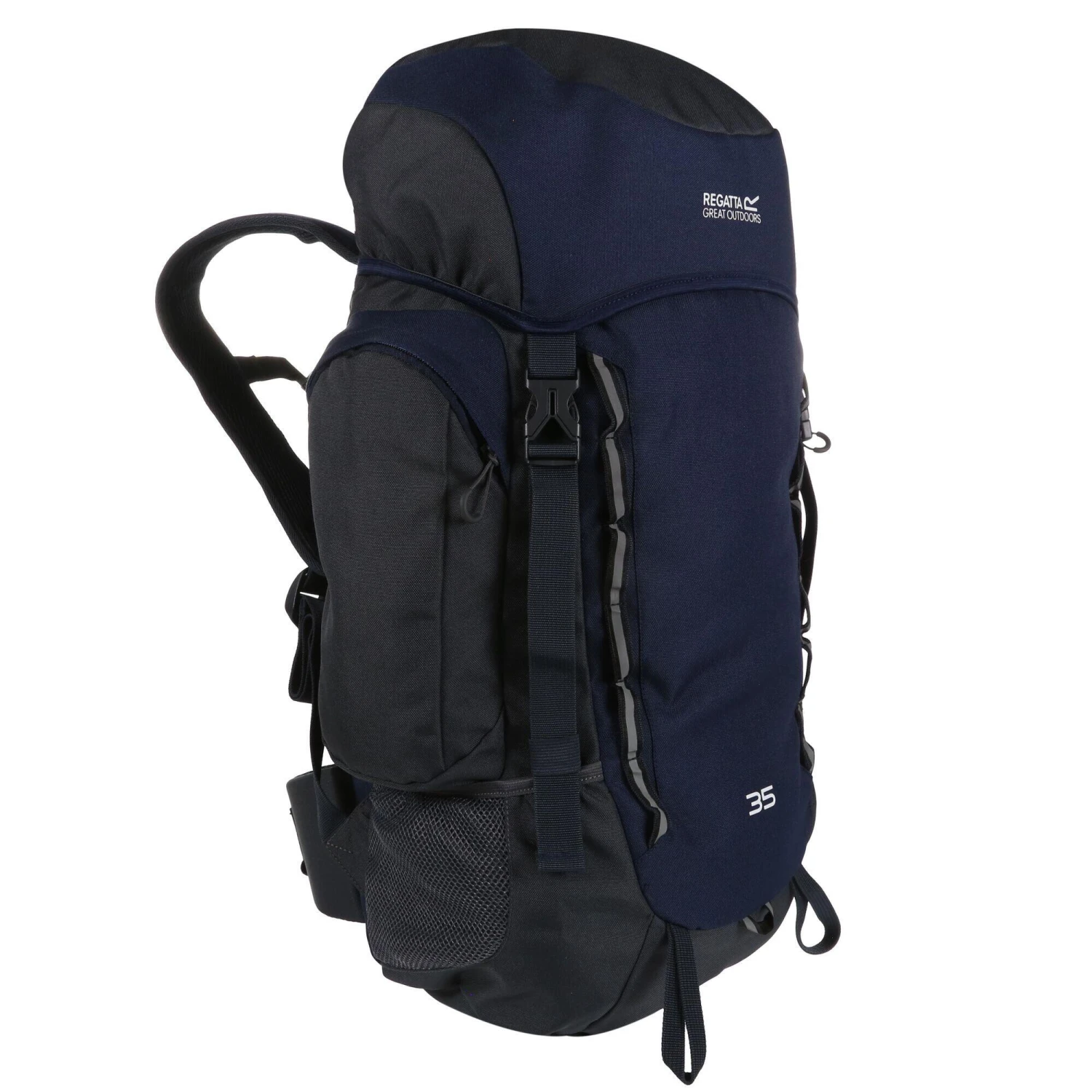 Regatta Highton 45L Backpack (Navy/Ebony) 2 Regatta Highton 45L Backpack (Navy/Ebony) - Image 2