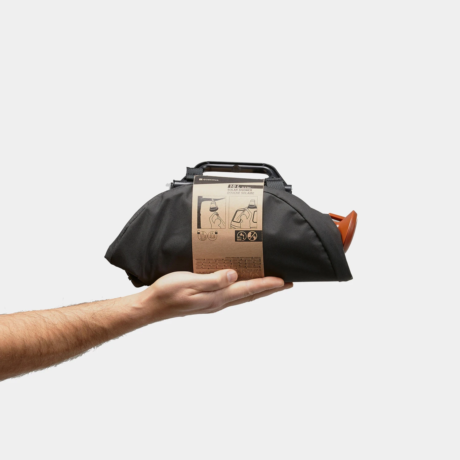 Quechua SOLAR CAMPING SHOWER - 10 LITRES 4 Quechua SOLAR CAMPING SHOWER - 10 LITRES - Image 4