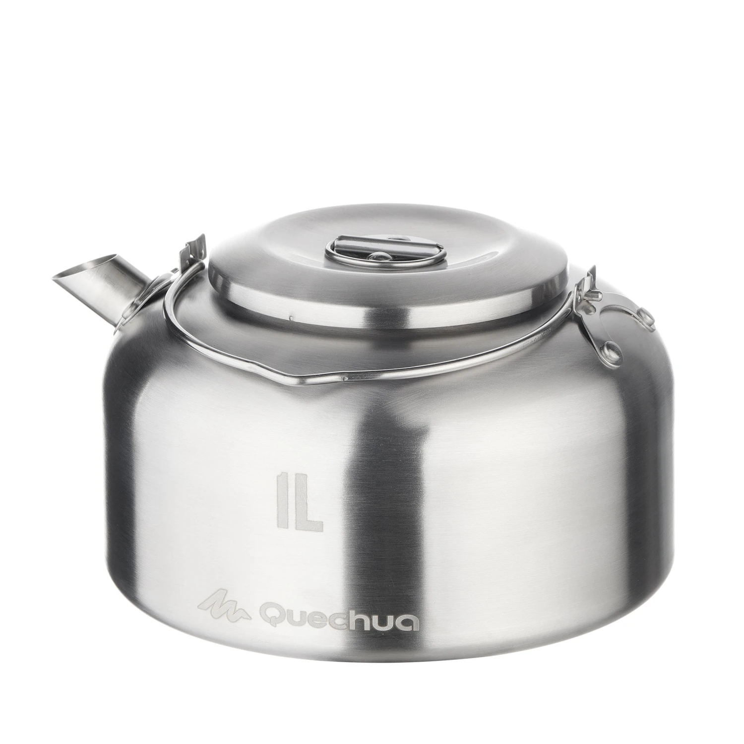 Quechua MH500 1L Stainless Steel Hiking Campsite Kettle 2 Quechua MH500 1L Stainless Steel Hiking Campsite Kettle - Image 2