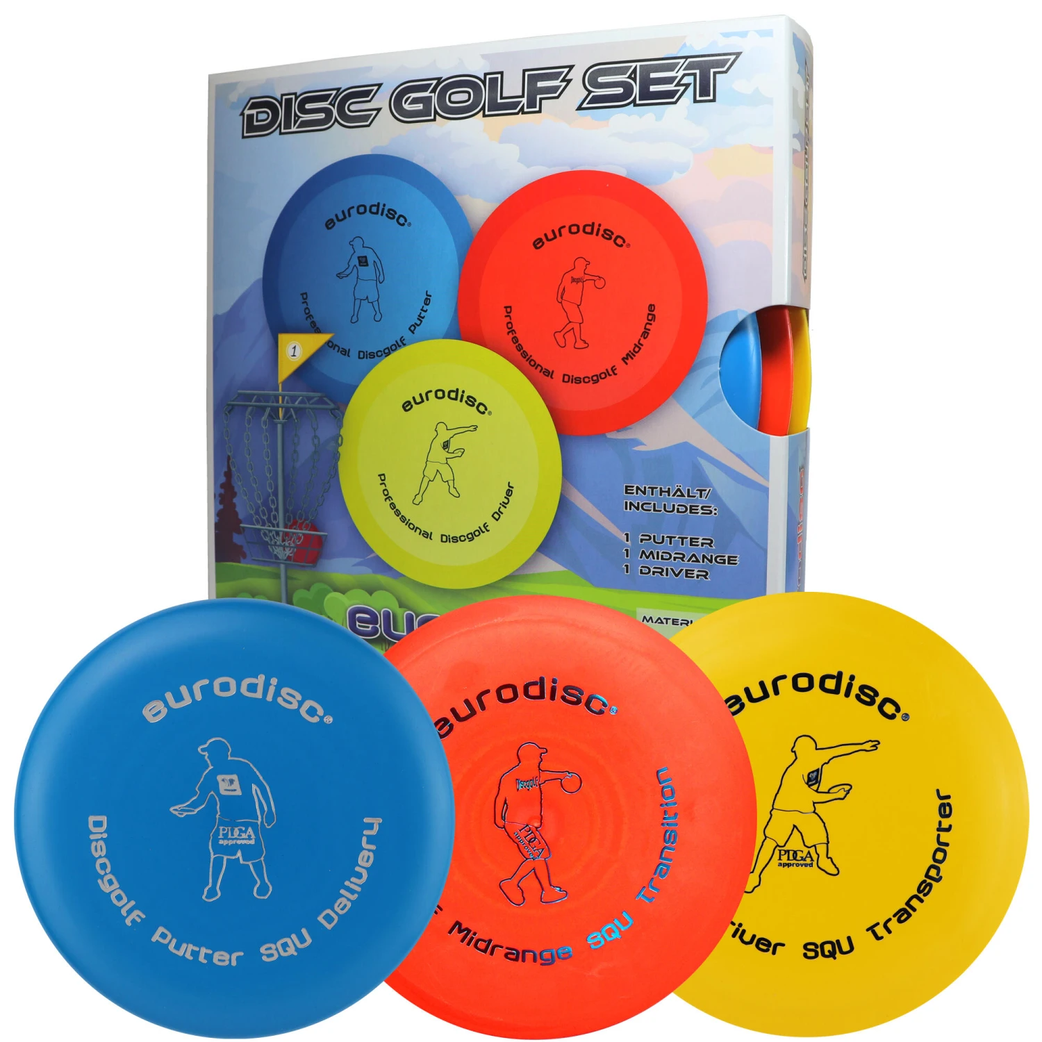 Beginner's Disc Golf Set 1 Beginner's Disc Golf Set