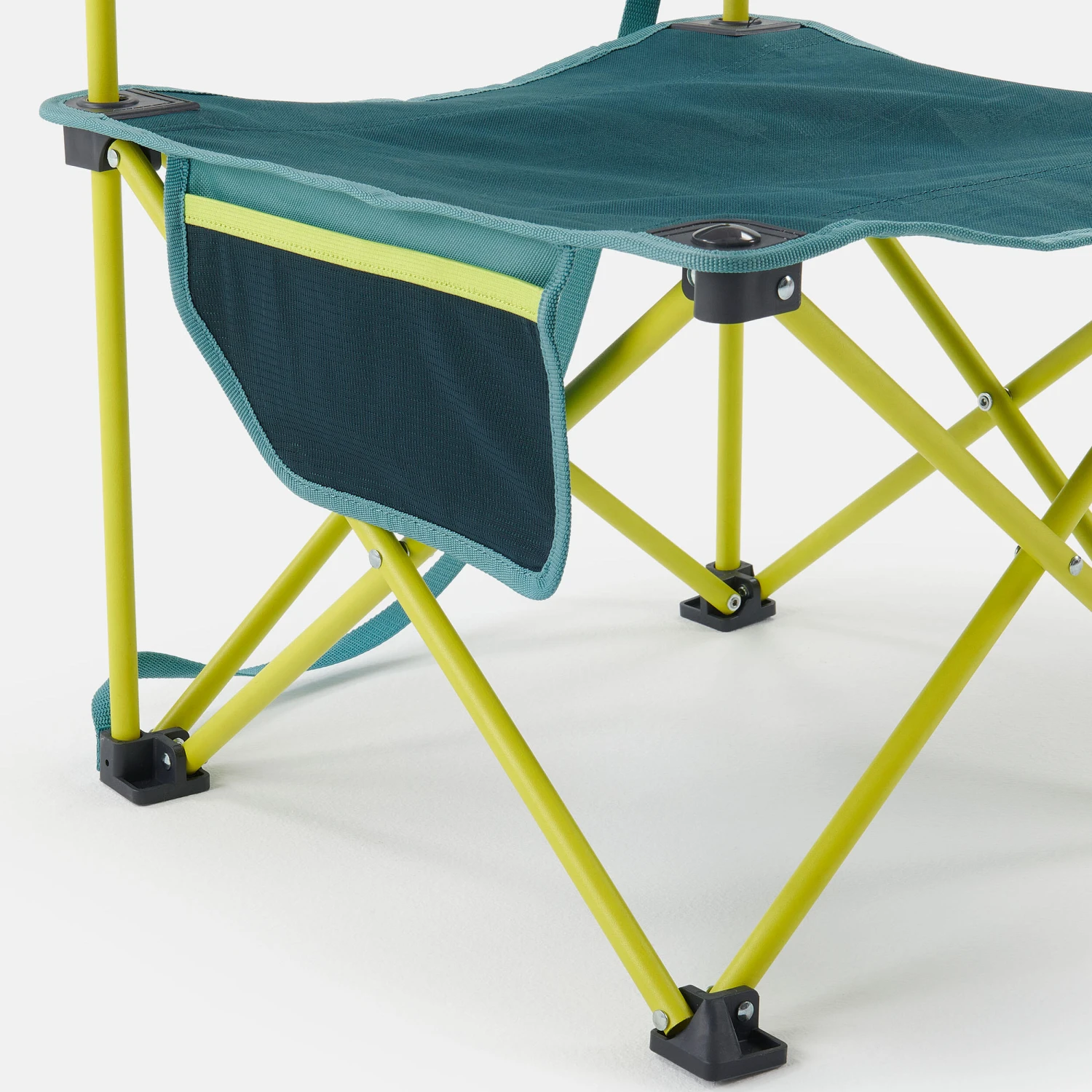 Quechua LOW FOLDING CAMPING CHAIR MH100 Blue 20 Quechua LOW FOLDING CAMPING CHAIR MH100 Blue - Image 20