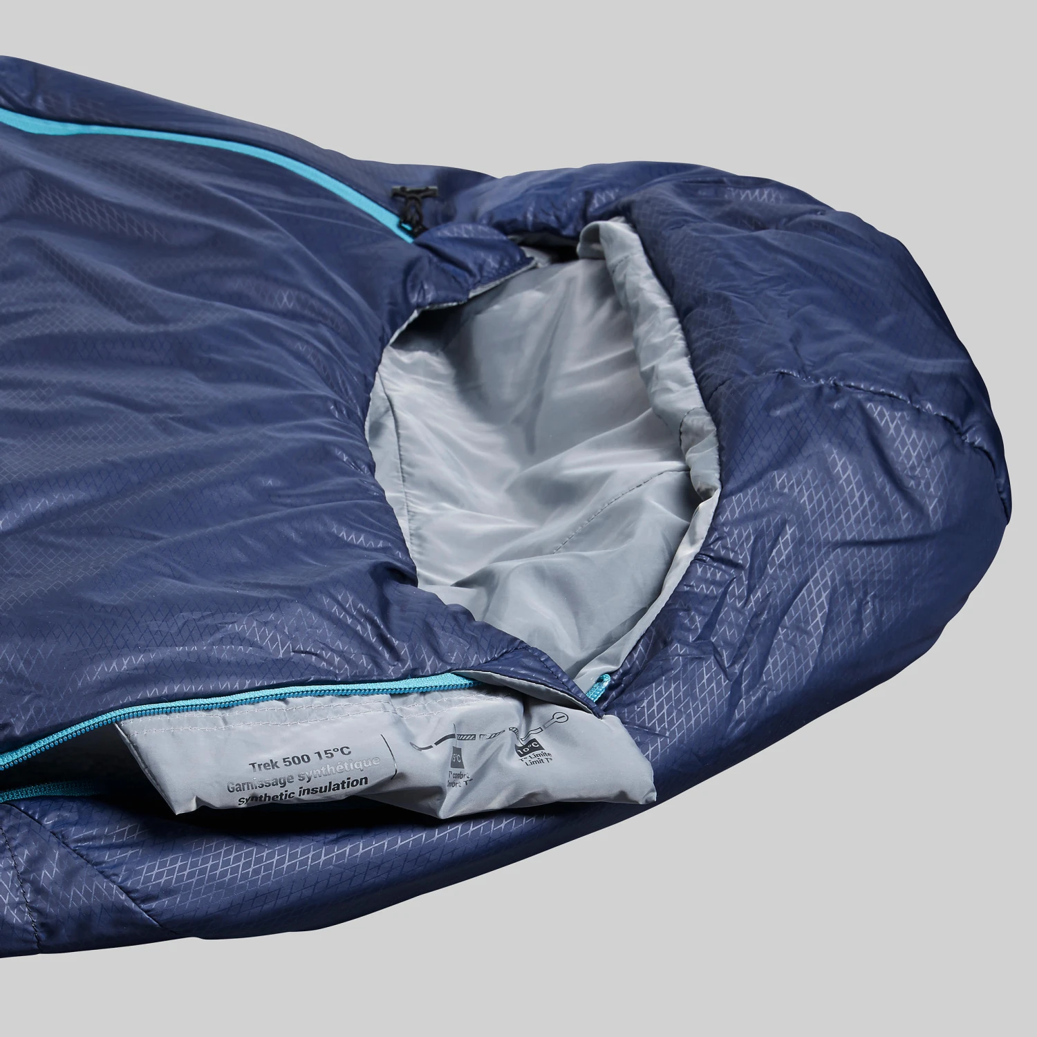 Trekking Sleeping Bag MT500 15°C 15 Trekking Sleeping Bag MT500 15°C - Image 15
