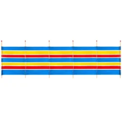 Yello 6 Pole Windbreak, Beach Shelter, 1.2 M