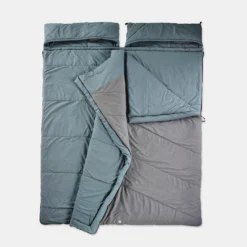 Quechua CAMPING SLEEPING BAG - ARPENAZ 0° COTTON DOUBLE 10 Quechua CAMPING SLEEPING BAG - ARPENAZ 0° COTTON DOUBLE -Outdoor Camping Shop k1b90e7e14b1debc501c7249be82a5257