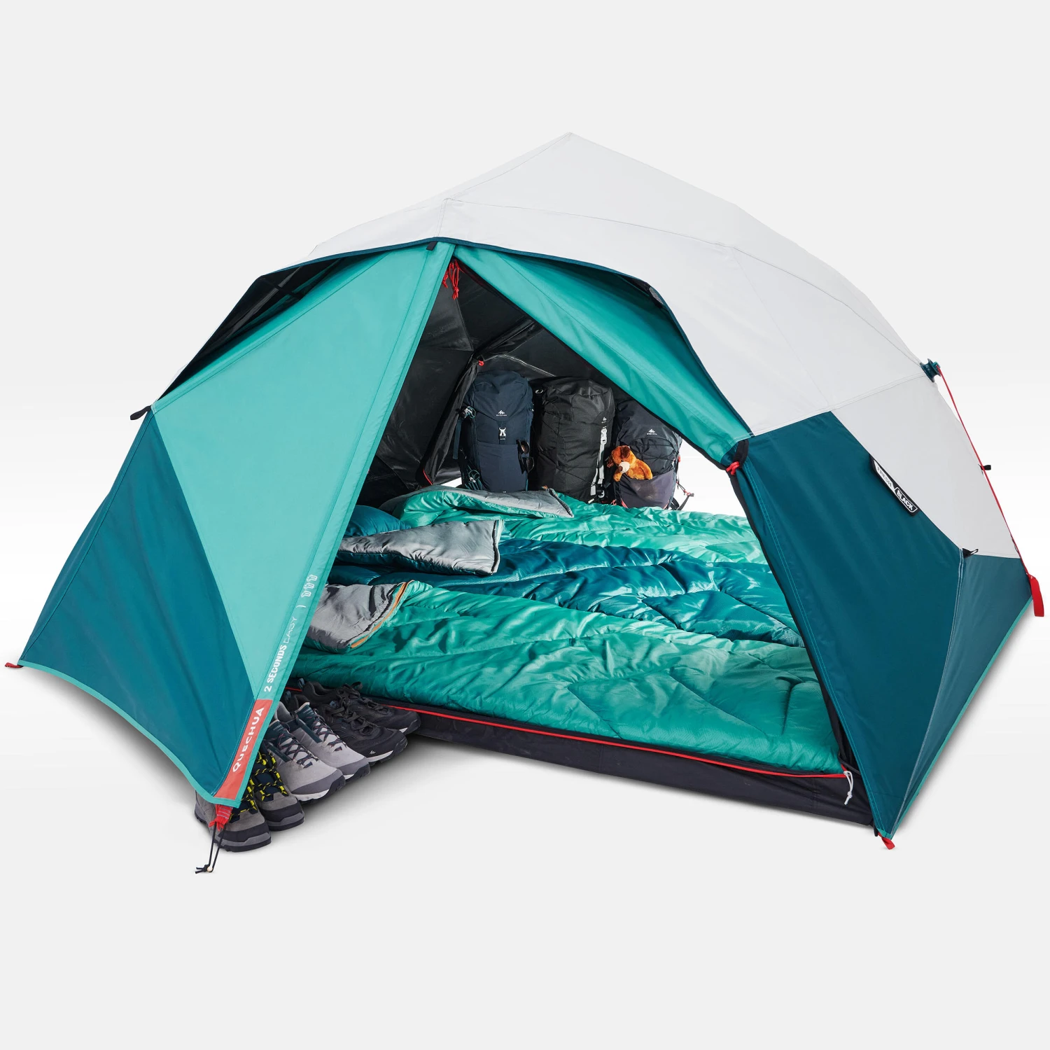 Quechua 3 Man Blackout Tent - 2 Seconds Easy F&B 4 Quechua 3 Man Blackout Tent - 2 Seconds Easy F&B - Image 4