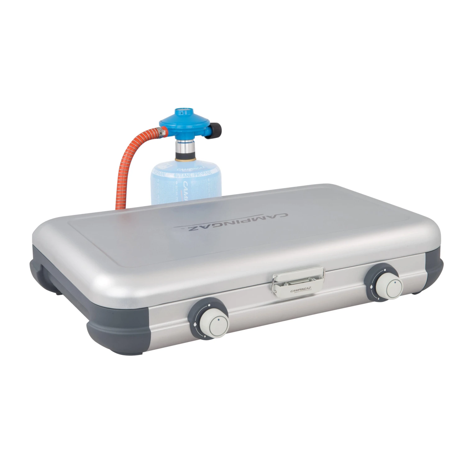 Campingaz 2 Hob Camping Stove Kitchen Kit CV, With Hose And Regulator 2 Campingaz 2 Hob Camping Stove Kitchen Kit CV, With Hose And Regulator - Image 2