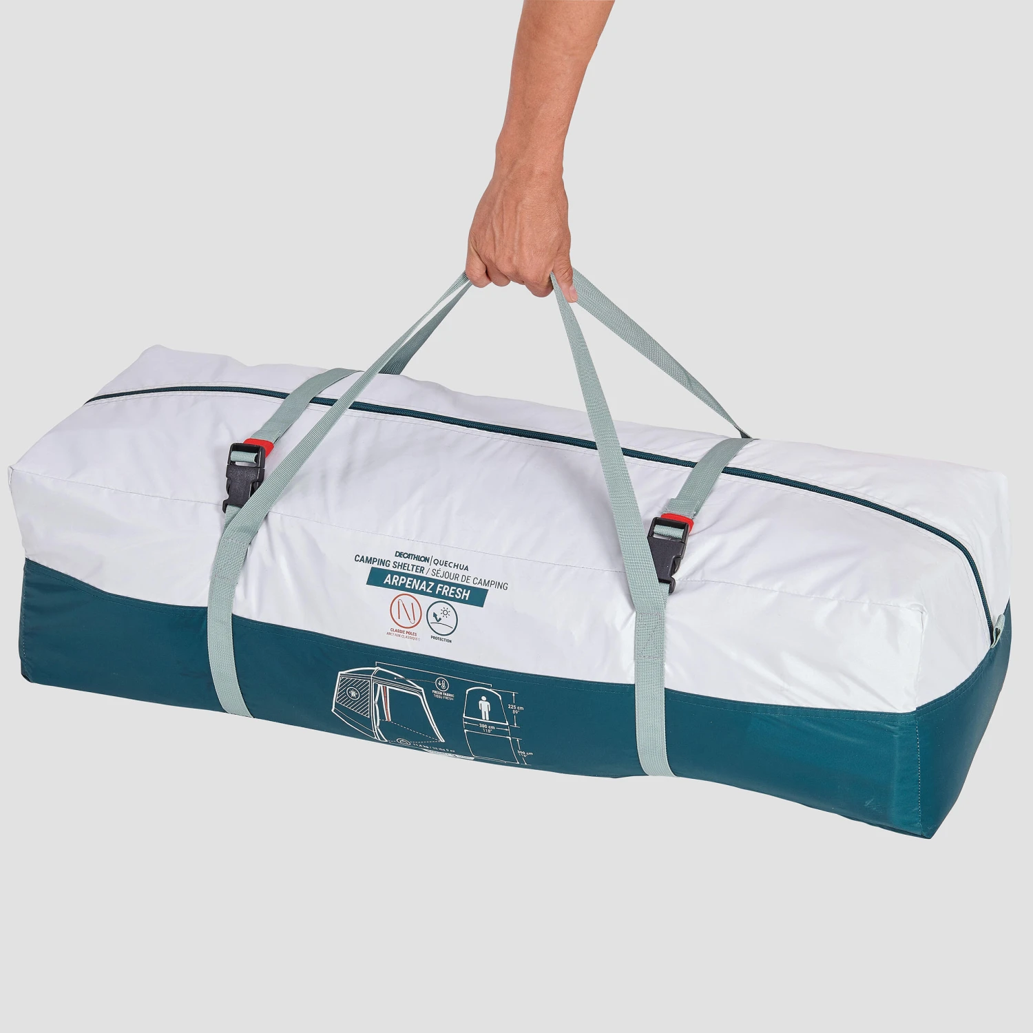 Quechua 10 Man Camping Living Room - Arpenaz Base Fresh 4 Quechua 10 Man Camping Living Room - Arpenaz Base Fresh - Image 4