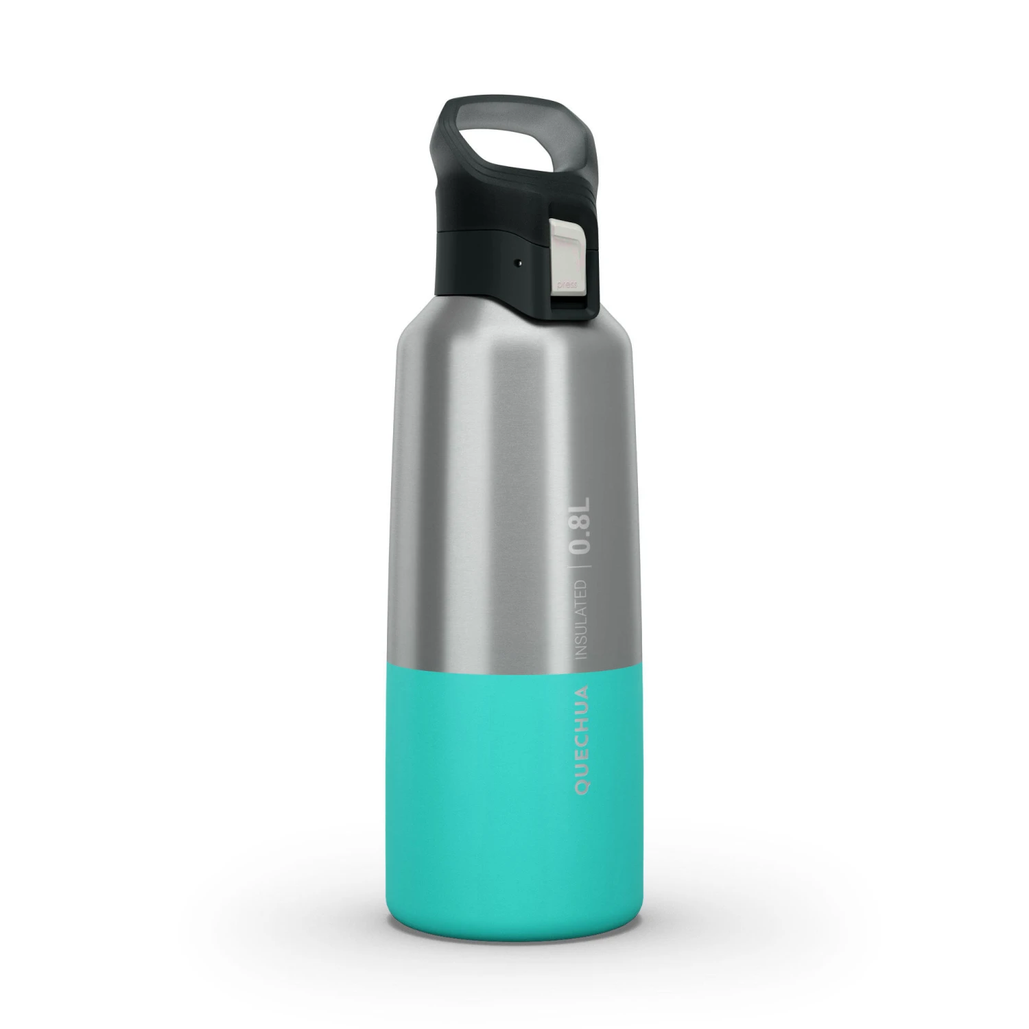 Quechua Isothermal Stainless Steel Hiking Flask MH500 0.5 L Turquoise 1 Quechua Isothermal Stainless Steel Hiking Flask MH500 0.5 L Turquoise