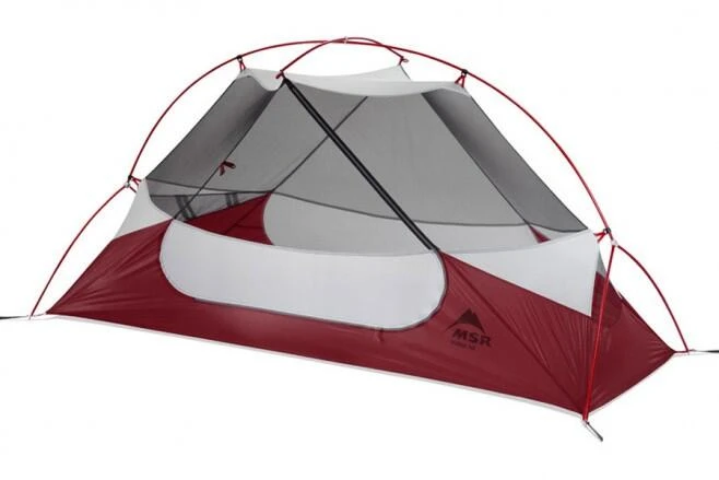 MSR Hubba Nx Solo Backpacking Tent Gray 5 MSR Hubba Nx Solo Backpacking Tent Gray - Image 5