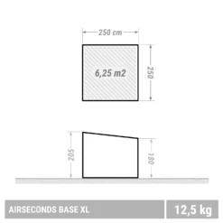 Quechua Air Base Seconds XL Flysheet -Outdoor Camping Shop k38573f730521731d26c9ee132ae3de67