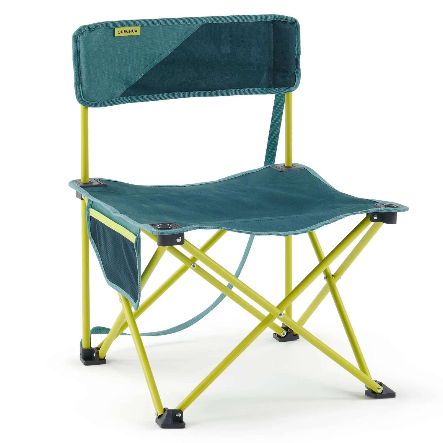 Quechua LOW FOLDING CAMPING CHAIR MH100 Blue 12 Quechua LOW FOLDING CAMPING CHAIR MH100 Blue - Image 12