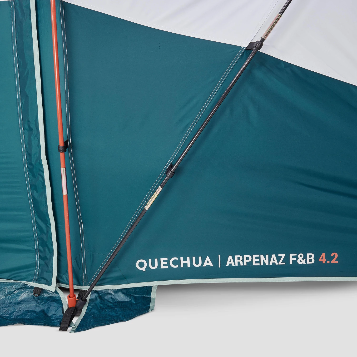 Quechua 4 Man Blackout Tent With Poles - Arpenaz 4.2 F&B 19 Quechua 4 Man Blackout Tent With Poles - Arpenaz 4.2 F&B - Image 19