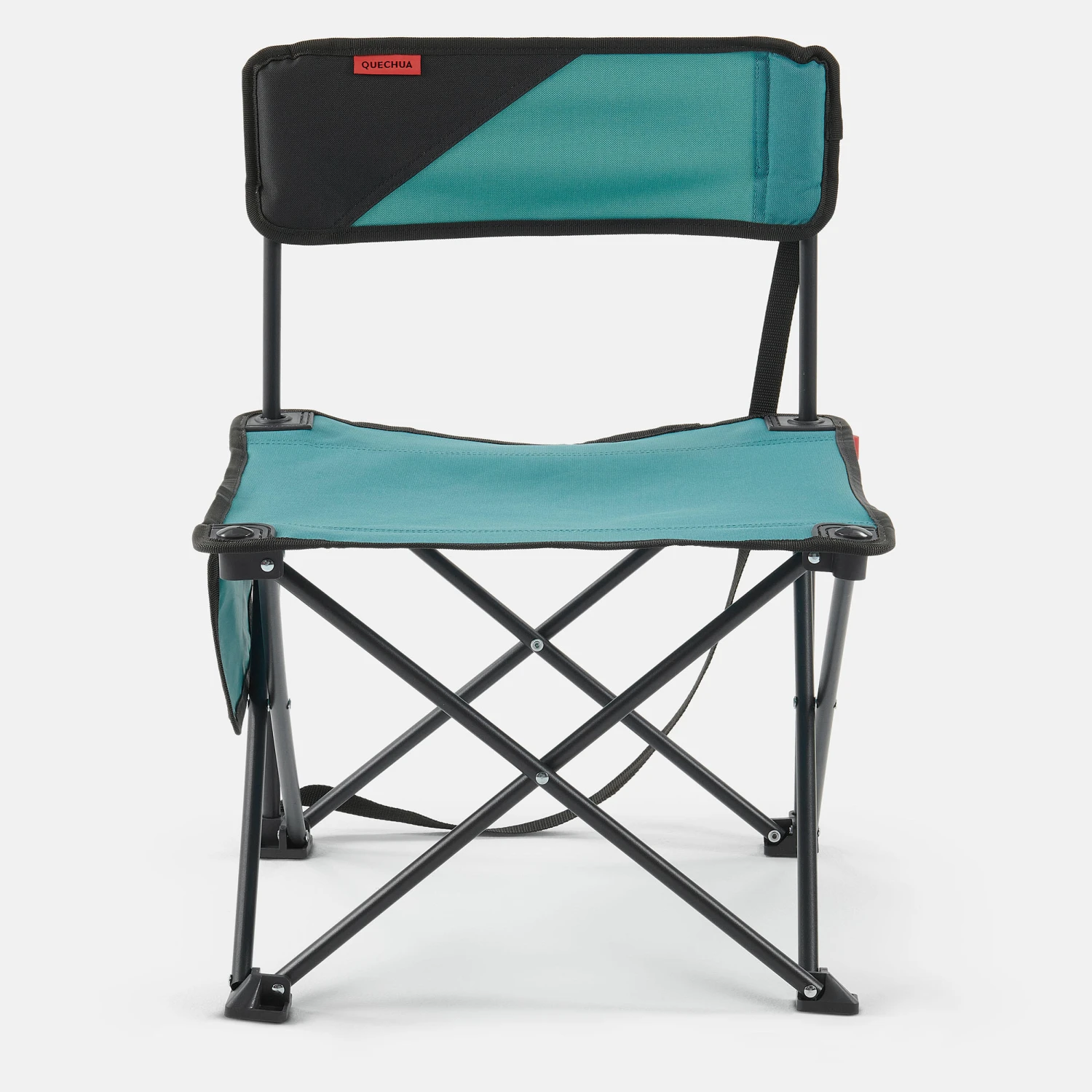 Quechua LOW FOLDING CAMPING CHAIR MH100 Blue 5 Quechua LOW FOLDING CAMPING CHAIR MH100 Blue - Image 5