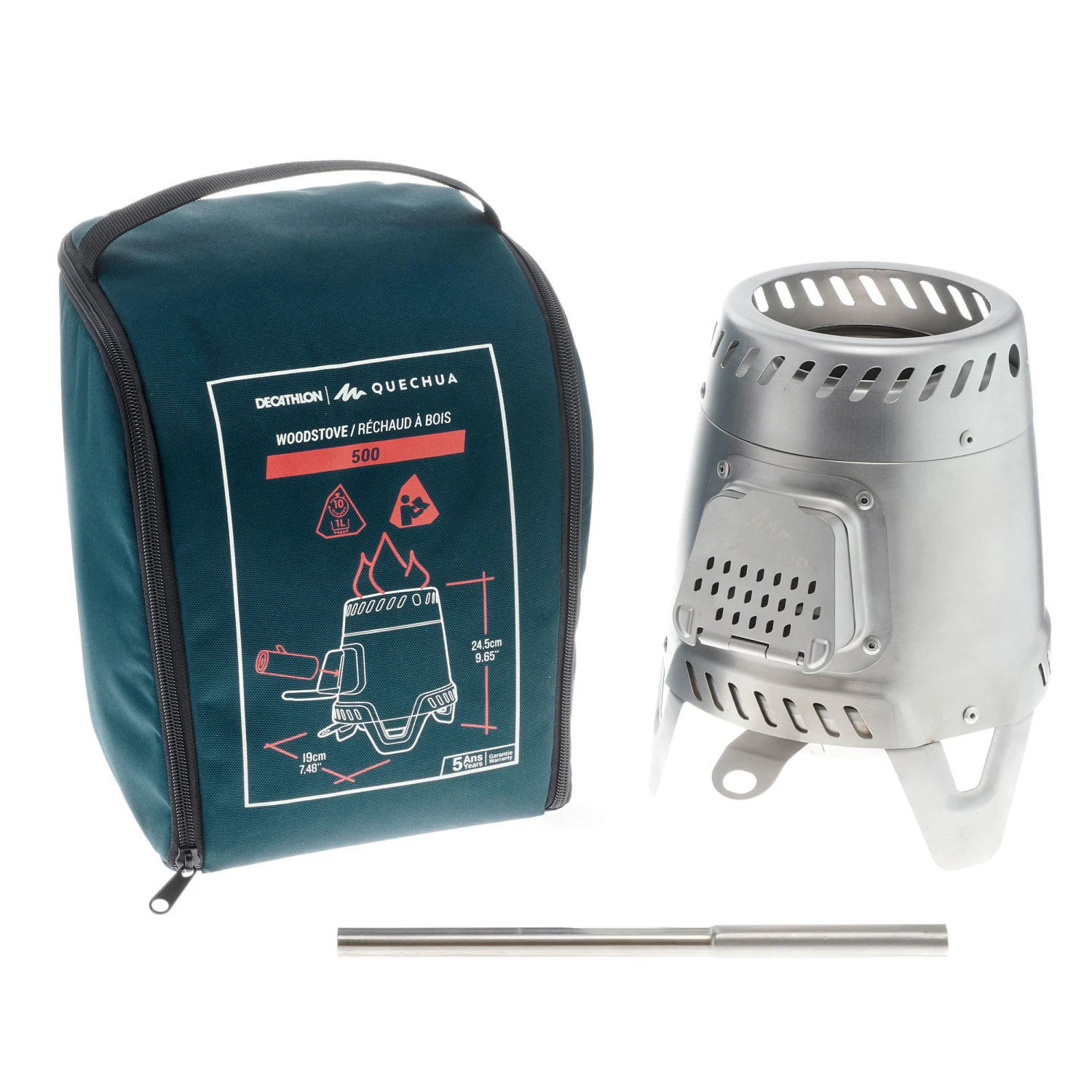 Quechua Wood-Burning Camping Stove - MH500 3 Quechua Wood-Burning Camping Stove - MH500 - Image 3