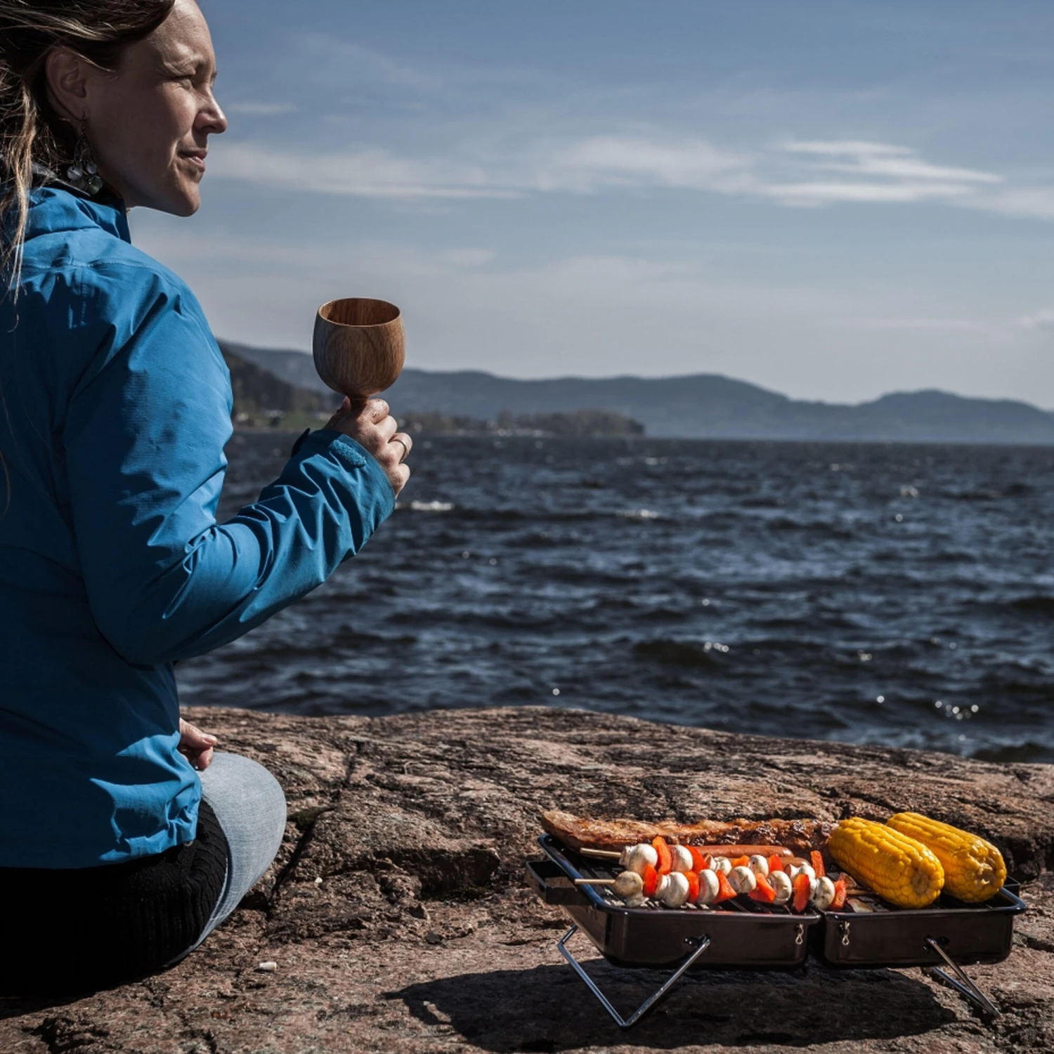 Portable Stainless Steel Compact ECO BBQ For Camping & Travel 3 Portable Stainless Steel Compact ECO BBQ For Camping & Travel - Image 3