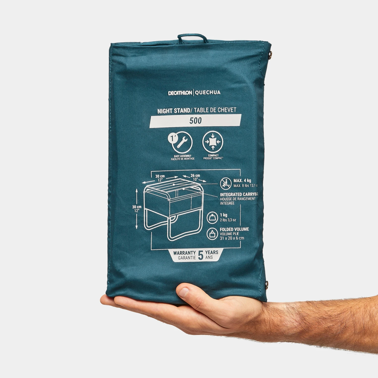 Quechua Camping Bedside Table 3 Quechua Camping Bedside Table - Image 3