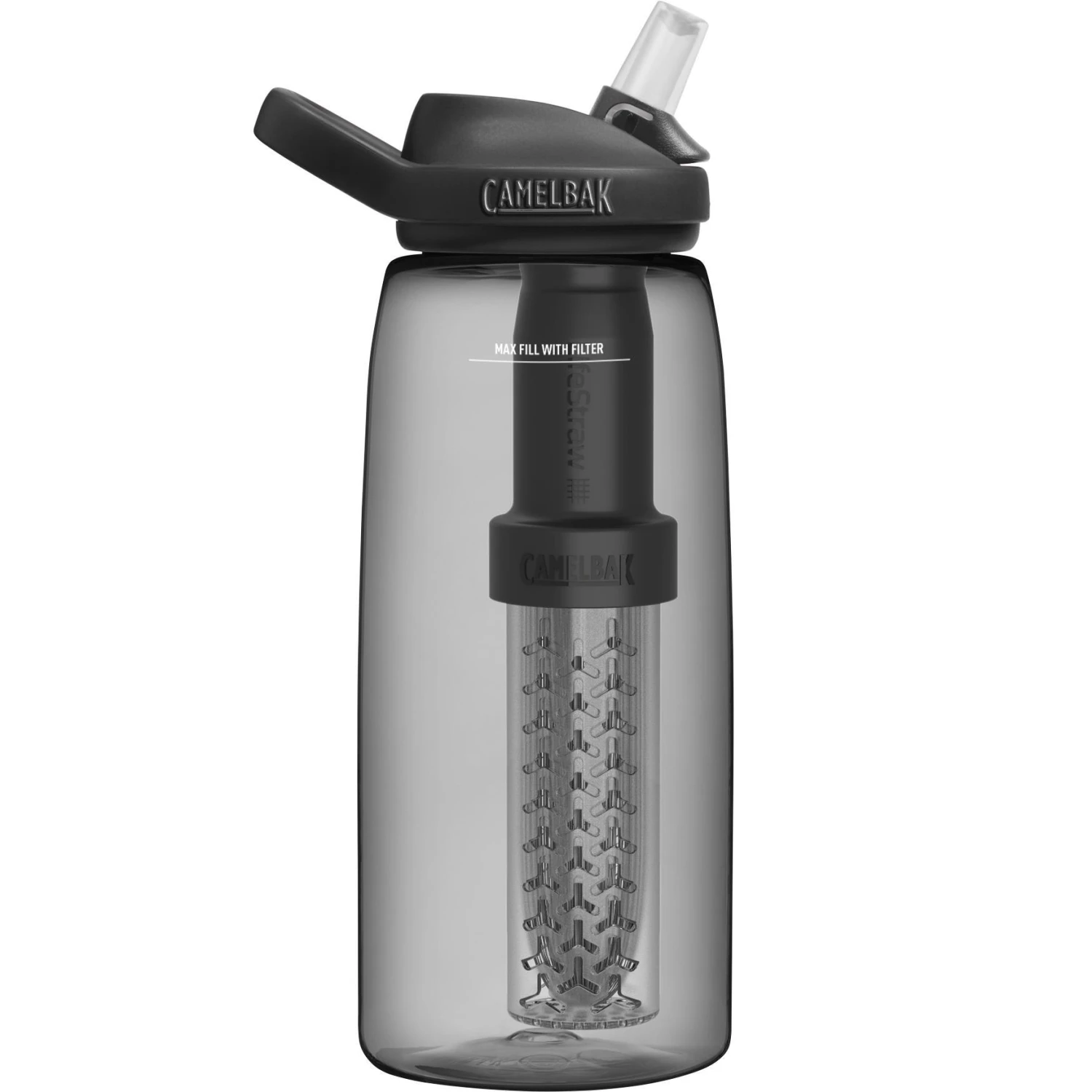 Camelbak Eddy+ Filtered By Lifestraw 1L Water Bottle 3 Camelbak Eddy+ Filtered By Lifestraw 1L Water Bottle - Image 3