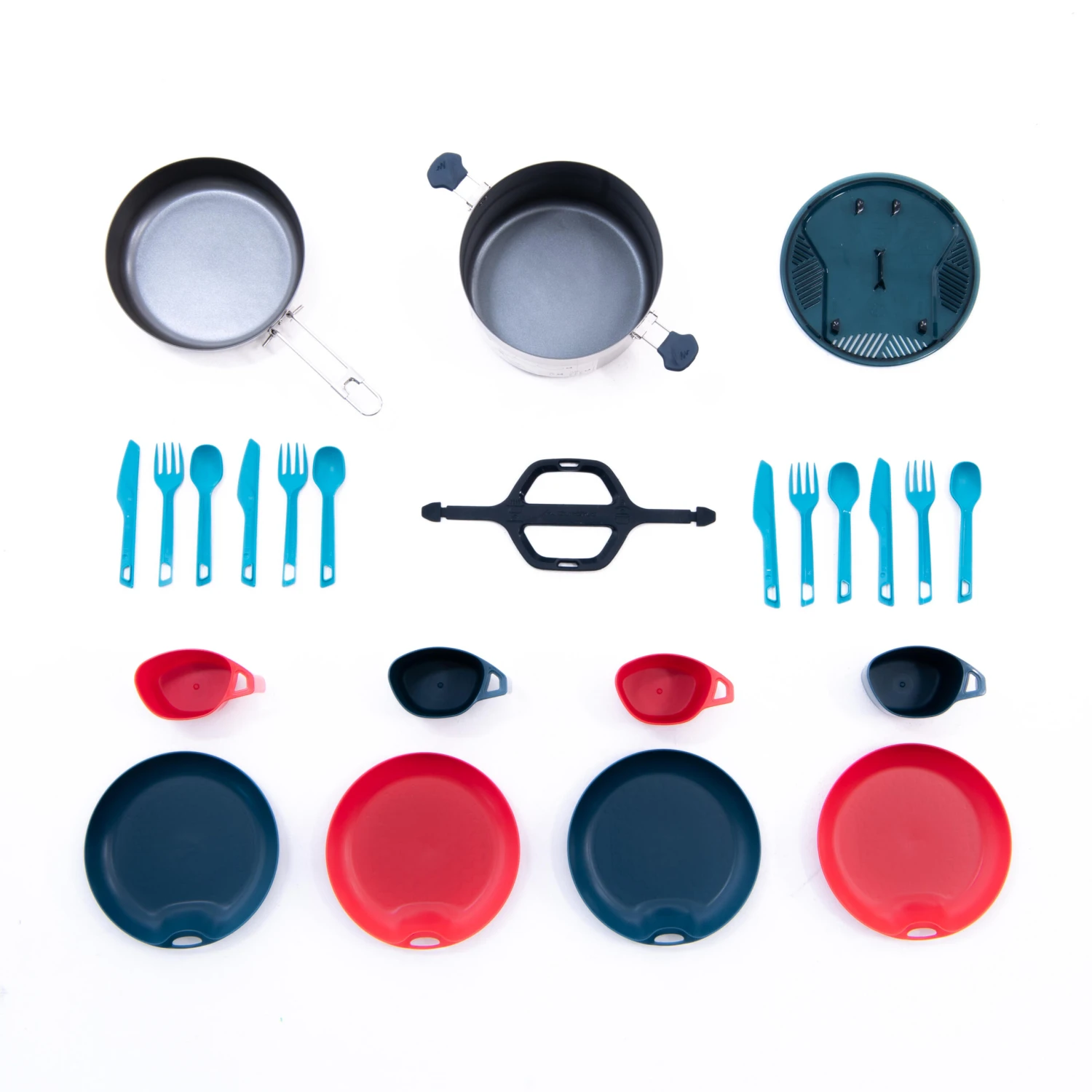 Quechua Stainless Steel Camping Cook Set 2 Quechua Stainless Steel Camping Cook Set - Image 2