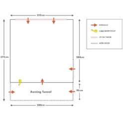 AirTek Kamper Pro 1 Inflatable Drive Away Awning -Outdoor Camping Shop k5bf094cd440979174ac9efca3b52b8dc
