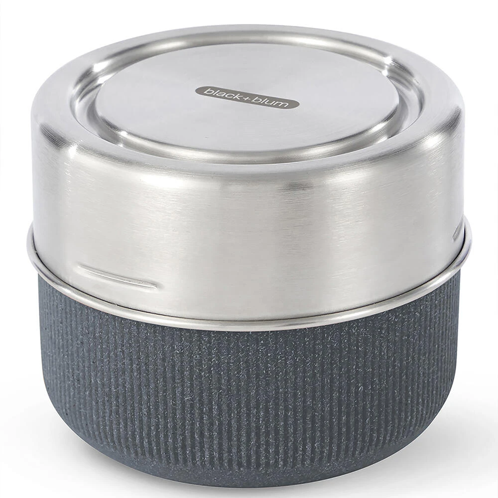 Black+Blum Glass Lunch Bowl 600ml Slate 1 Black+Blum Glass Lunch Bowl 600ml Slate