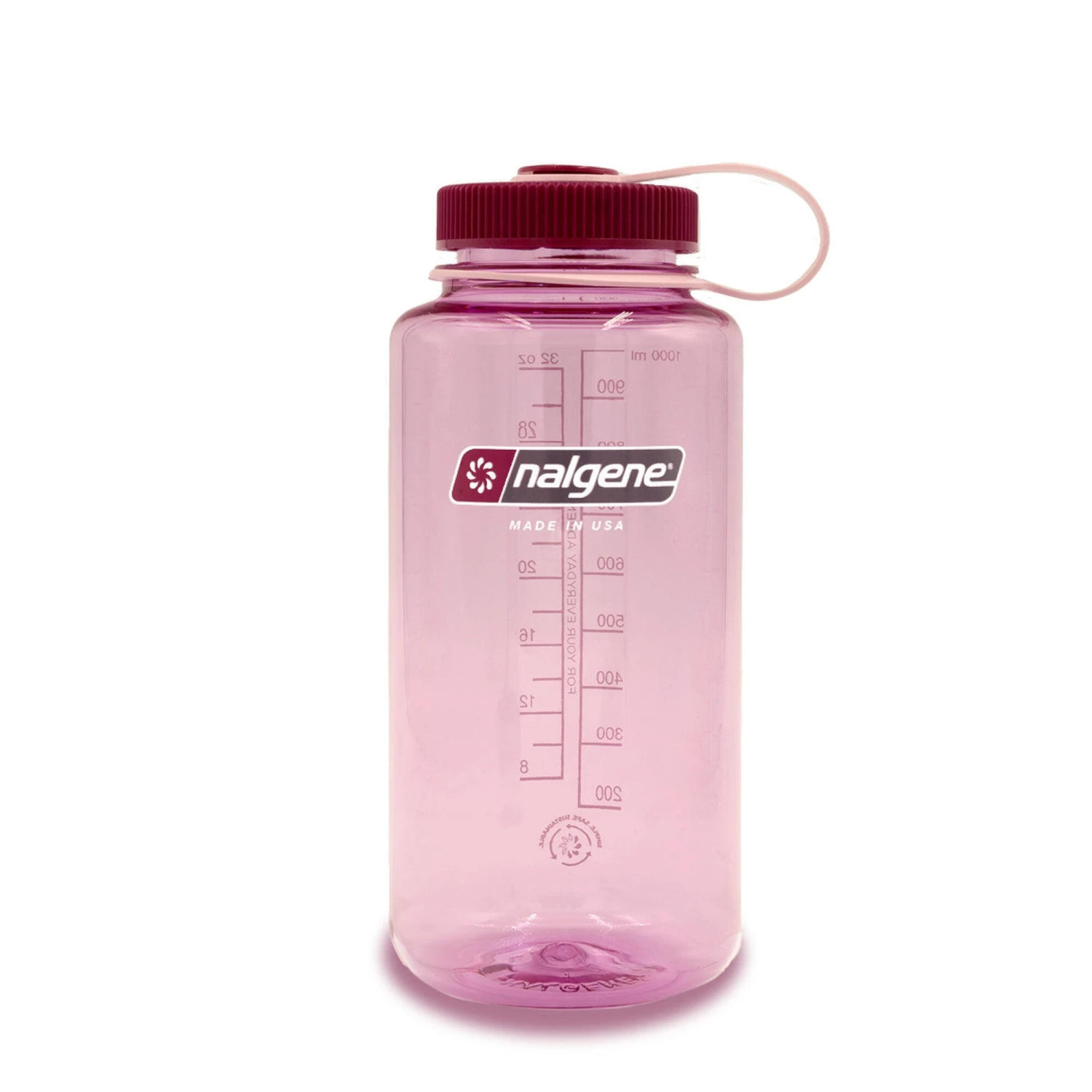 Nalgene 1L Wide Mouth Sustain Water Bottle - Made From 50% Plastic Waste 4 Nalgene 1L Wide Mouth Sustain Water Bottle - Made From 50% Plastic Waste - Image 4