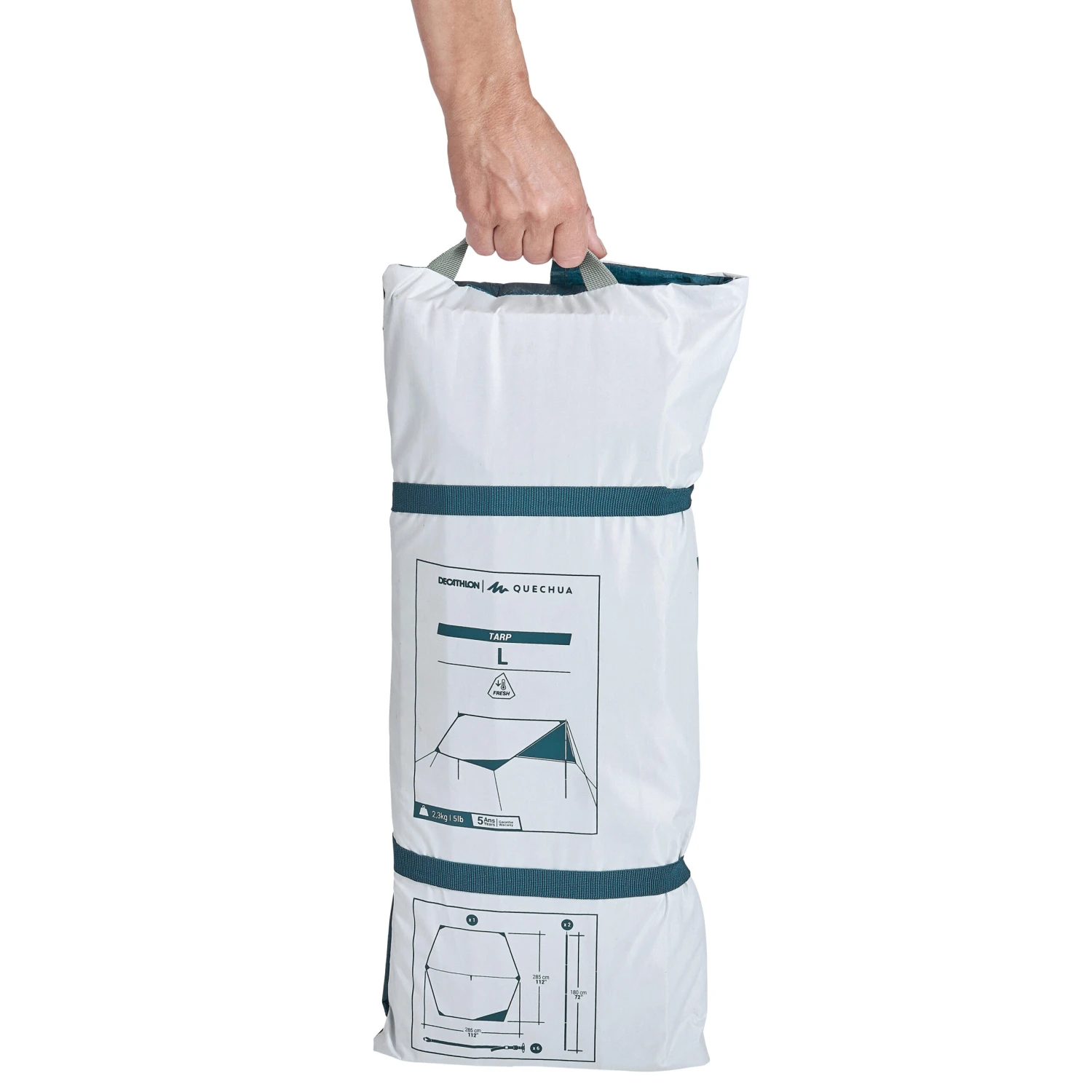 Quechua Camping Tarp 3 Quechua Camping Tarp - Image 3