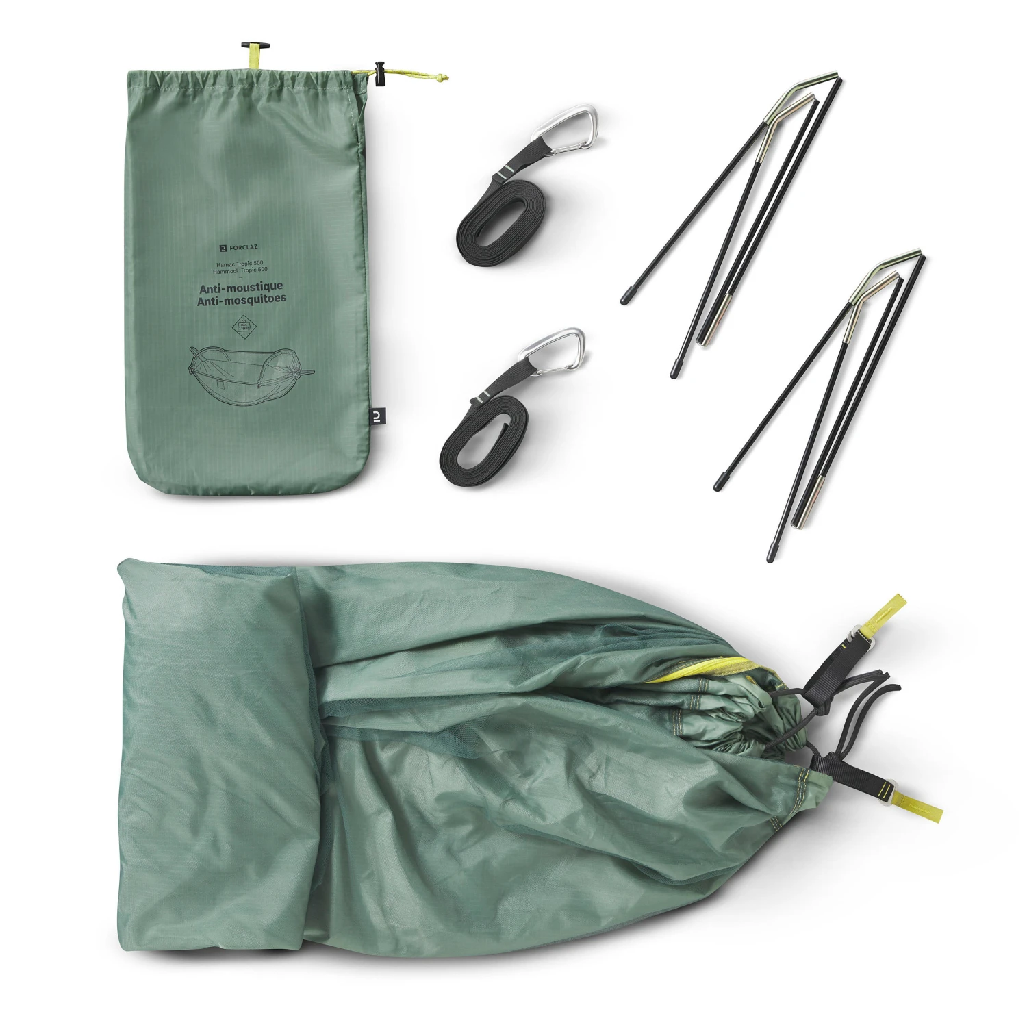 1-person Anti-mosquito Travel Hammock - Tropic 900 3 1-person Anti-mosquito Travel Hammock - Tropic 900 - Image 3