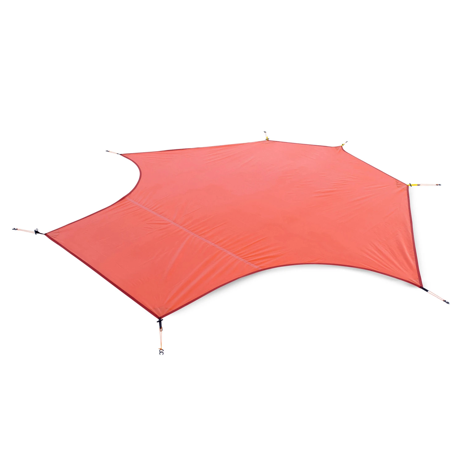 Ultralight Tent Groundsheet For 3 People - Orange 1 Ultralight Tent Groundsheet For 3 People - Orange