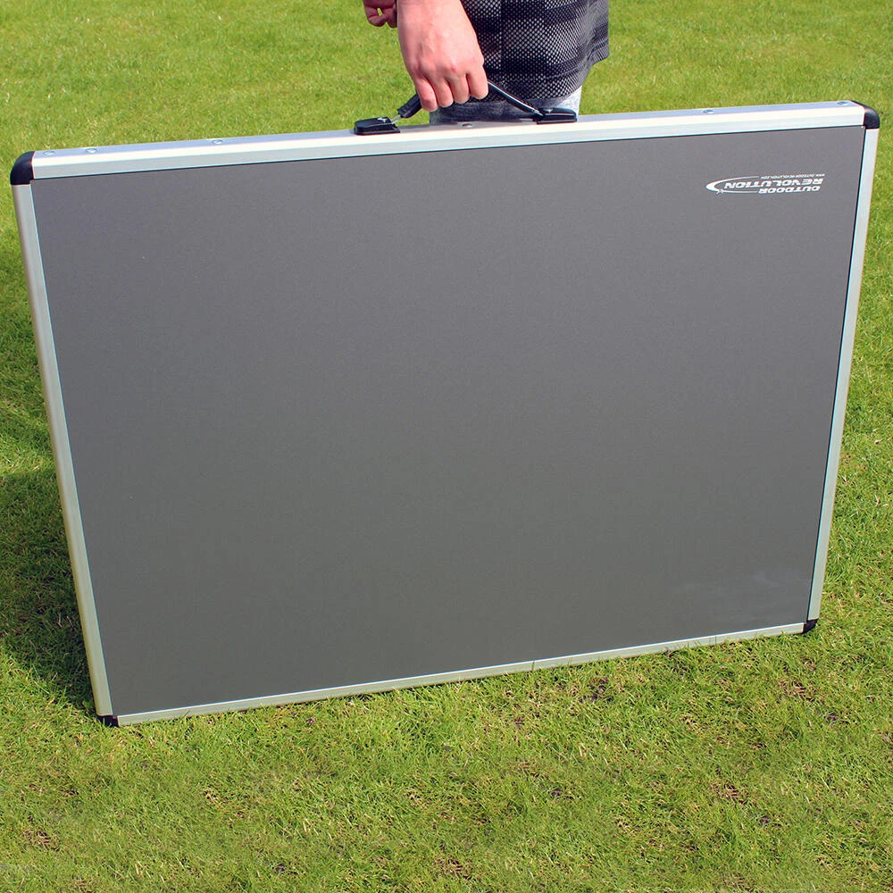 Alu Top Camping Table With Folding Side Tables 4 Alu Top Camping Table With Folding Side Tables - Image 4