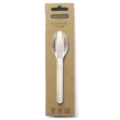 Black+Blum Stainless Steel Cutlery Set With Case Grey 10 Black+Blum Stainless Steel Cutlery Set With Case Grey -Outdoor Camping Shop k8d9e7272ef1db3adf45a3320ebadbe12