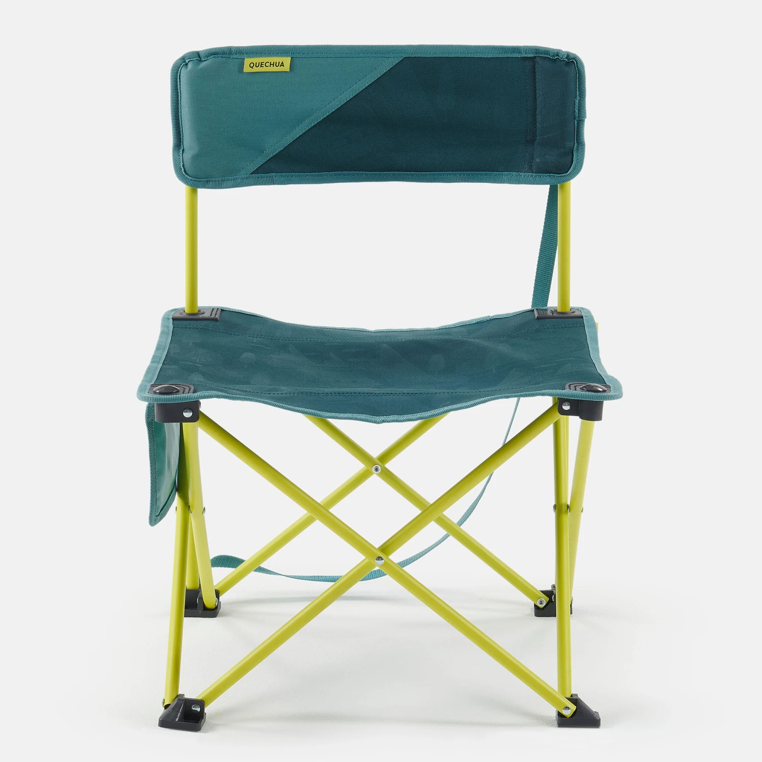Quechua LOW FOLDING CAMPING CHAIR MH100 Blue 16 Quechua LOW FOLDING CAMPING CHAIR MH100 Blue - Image 16