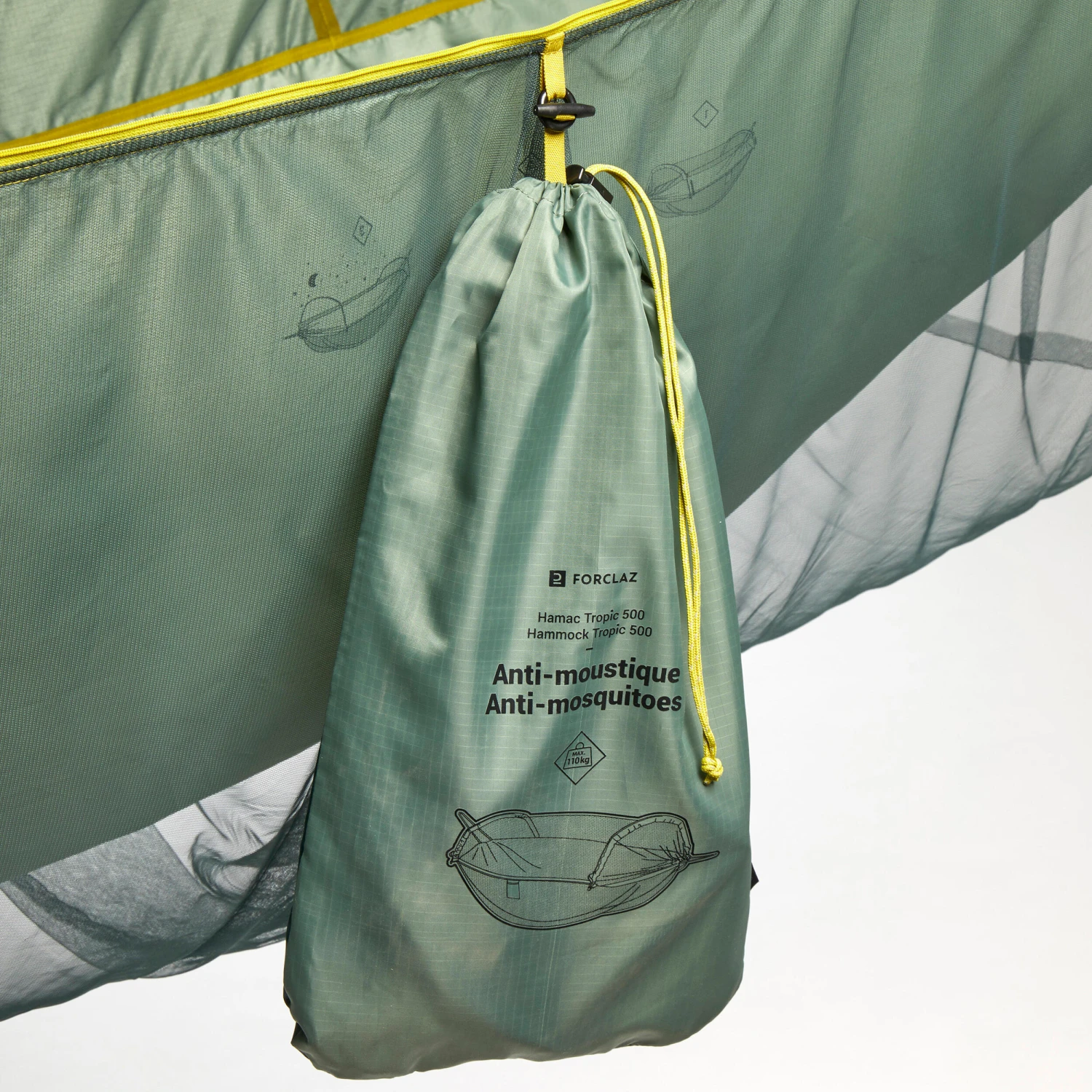 1-person Anti-mosquito Travel Hammock - Tropic 900 7 1-person Anti-mosquito Travel Hammock - Tropic 900 - Image 7