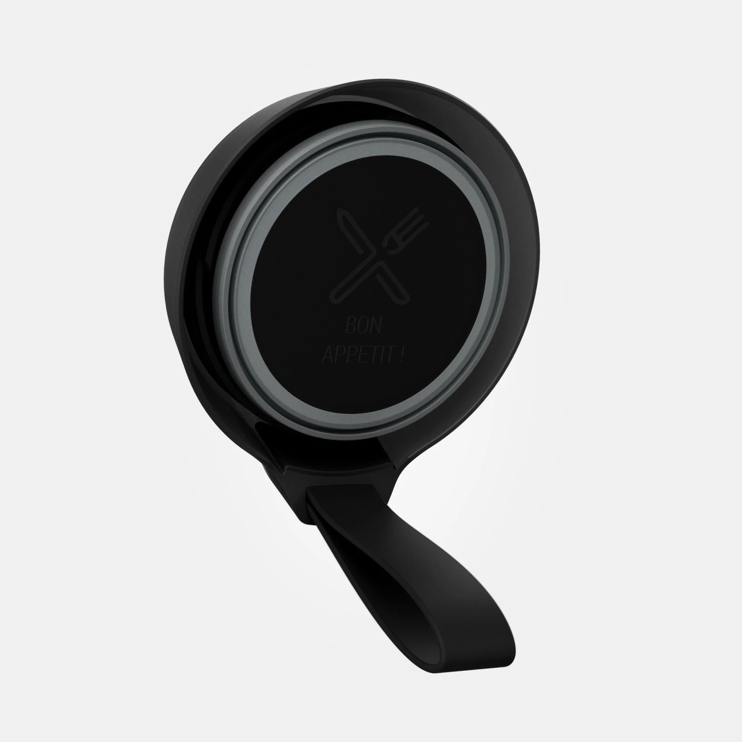 Quechua Stainless Steel Isothermal Food Box For Hiking MH500 0.5 L Black 5 Quechua Stainless Steel Isothermal Food Box For Hiking MH500 0.5 L Black - Image 5