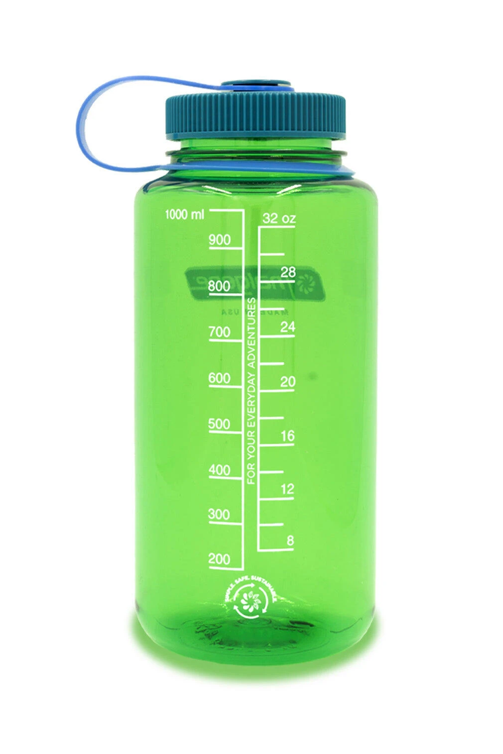 Nalgene 1L Wide Mouth Sustain Water Bottle - Made From 50% Plastic Waste 19 Nalgene 1L Wide Mouth Sustain Water Bottle - Made From 50% Plastic Waste - Image 19
