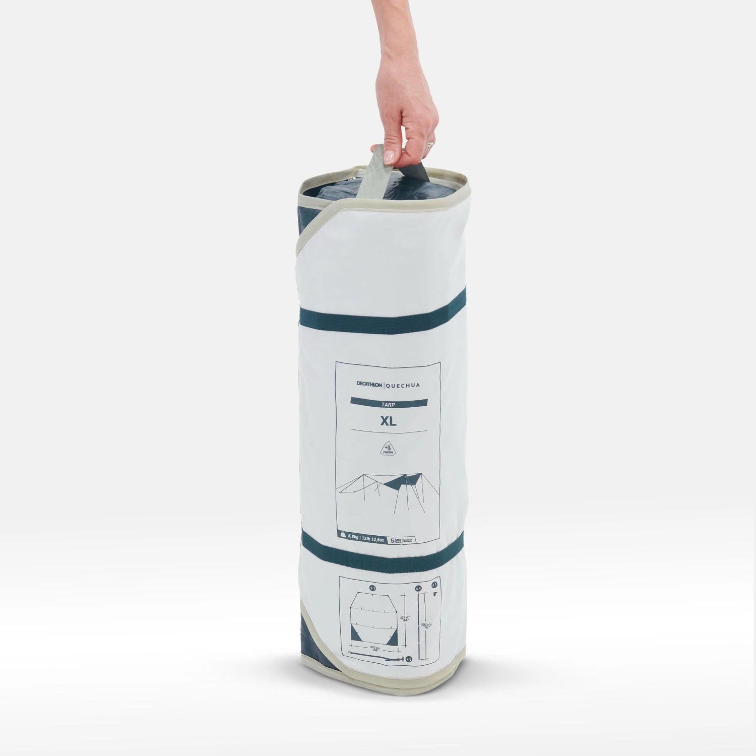 Quechua MULTIFUNCTION TARP CAMPING SHELTER 3 Quechua MULTIFUNCTION TARP CAMPING SHELTER - Image 3