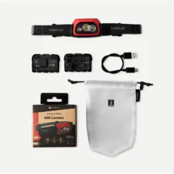 RECHARGEABLE HEADLAMP - 600 LUMENS 14 RECHARGEABLE HEADLAMP - 600 LUMENS -Outdoor Camping Shop kb8407c51adf5a52666fb6c20083cbffe