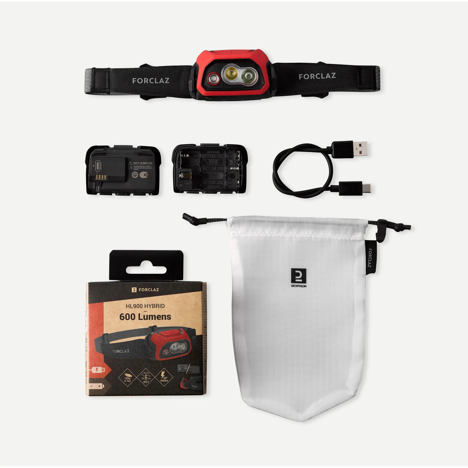 RECHARGEABLE HEADLAMP - 600 LUMENS 7 RECHARGEABLE HEADLAMP - 600 LUMENS - Image 7