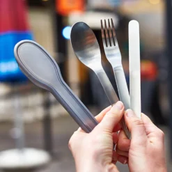 Black+Blum Stainless Steel Cutlery Set With Case Grey 8 Black+Blum Stainless Steel Cutlery Set With Case Grey -Outdoor Camping Shop kb97f72b127caa636ff9f5e69395b27b9