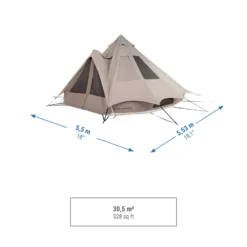 Quechua 5 Man Teepee Tent -Outdoor Camping Shop kbc9b5752c9ef1a4a6fd9a09a0d5c004e