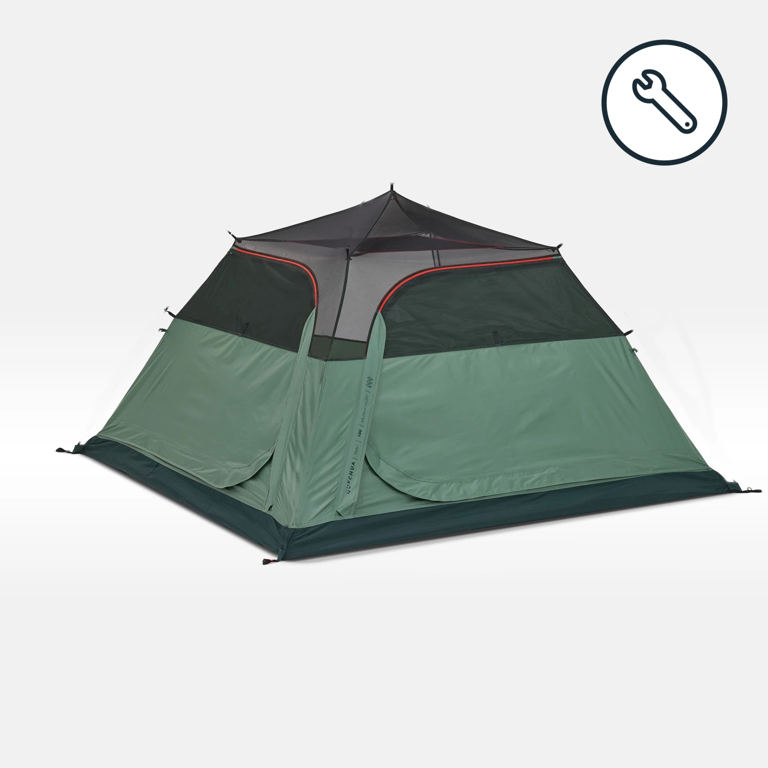 Quechua Bedroom MH100 Ultrafresh 3-Person Tent Spare Part 1 Quechua Bedroom MH100 Ultrafresh 3-Person Tent Spare Part
