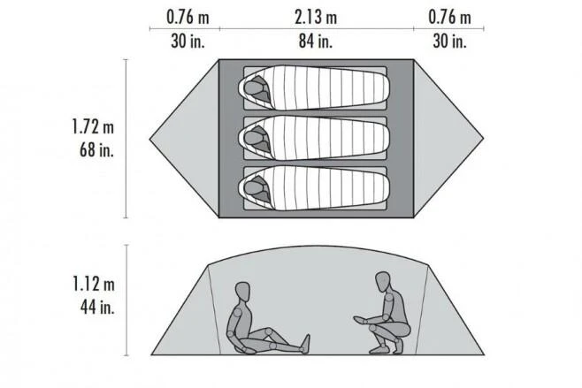 MSR Mutha Hubba NX 3 2 MSR Mutha Hubba NX 3 - Image 2