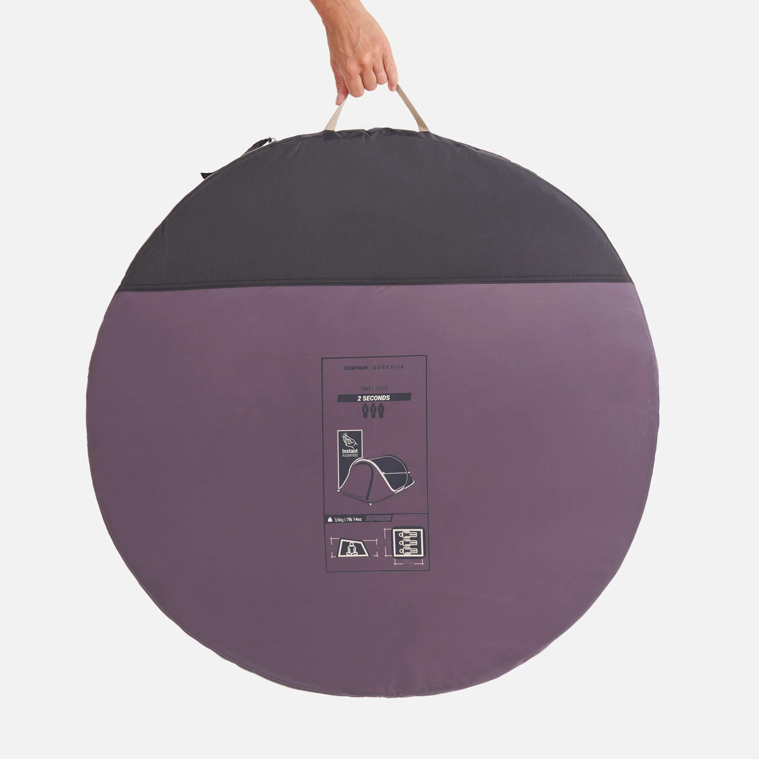 Quechua 3 Man Tent 13 Quechua 3 Man Tent - Image 13