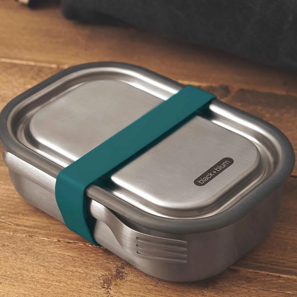 Black+Blum Stainless Steel Lunch Box Ocean 3 Black+Blum Stainless Steel Lunch Box Ocean - Image 3