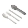 Black+Blum Stainless Steel Cutlery Set With Case Grey