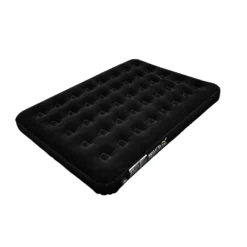 Regatta Great Outdoors Flock Inflatable Double Airbed (Black)
