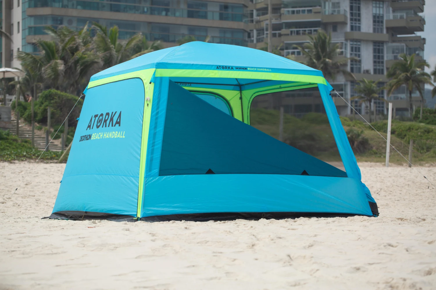 HGA500 Beach Handball Tent - Blue/Yellow 2 HGA500 Beach Handball Tent - Blue/Yellow - Image 2