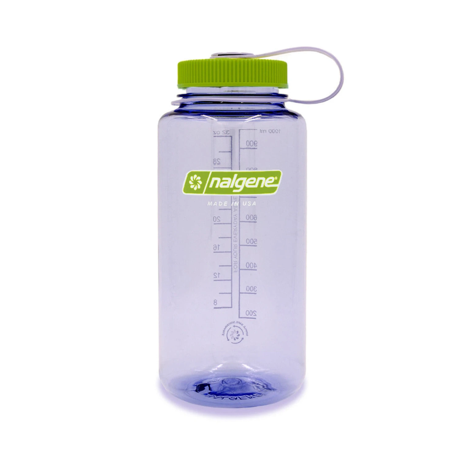 Nalgene 1L Wide Mouth Sustain Water Bottle - Made From 50% Plastic Waste 20 Nalgene 1L Wide Mouth Sustain Water Bottle - Made From 50% Plastic Waste - Image 20