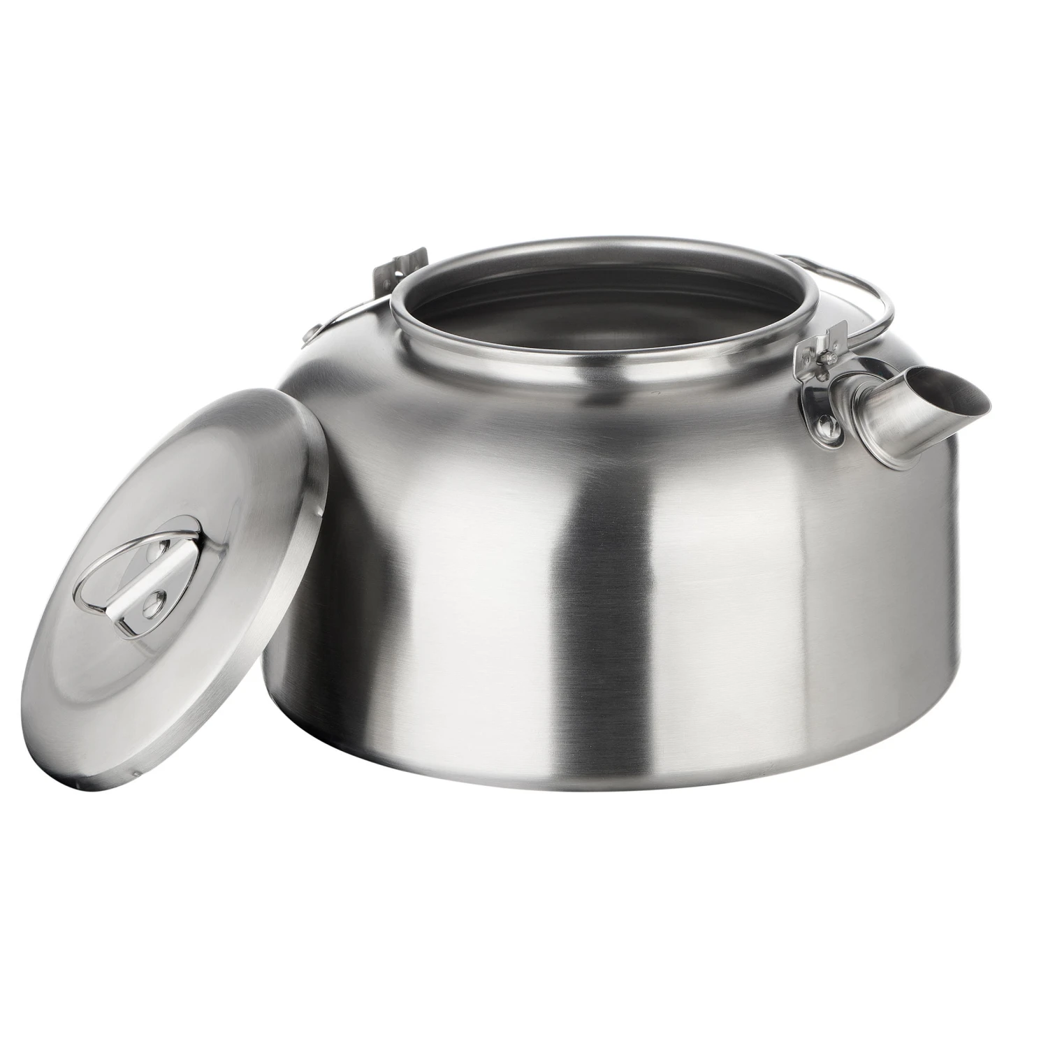 Quechua MH500 1L Stainless Steel Hiking Campsite Kettle 3 Quechua MH500 1L Stainless Steel Hiking Campsite Kettle - Image 3