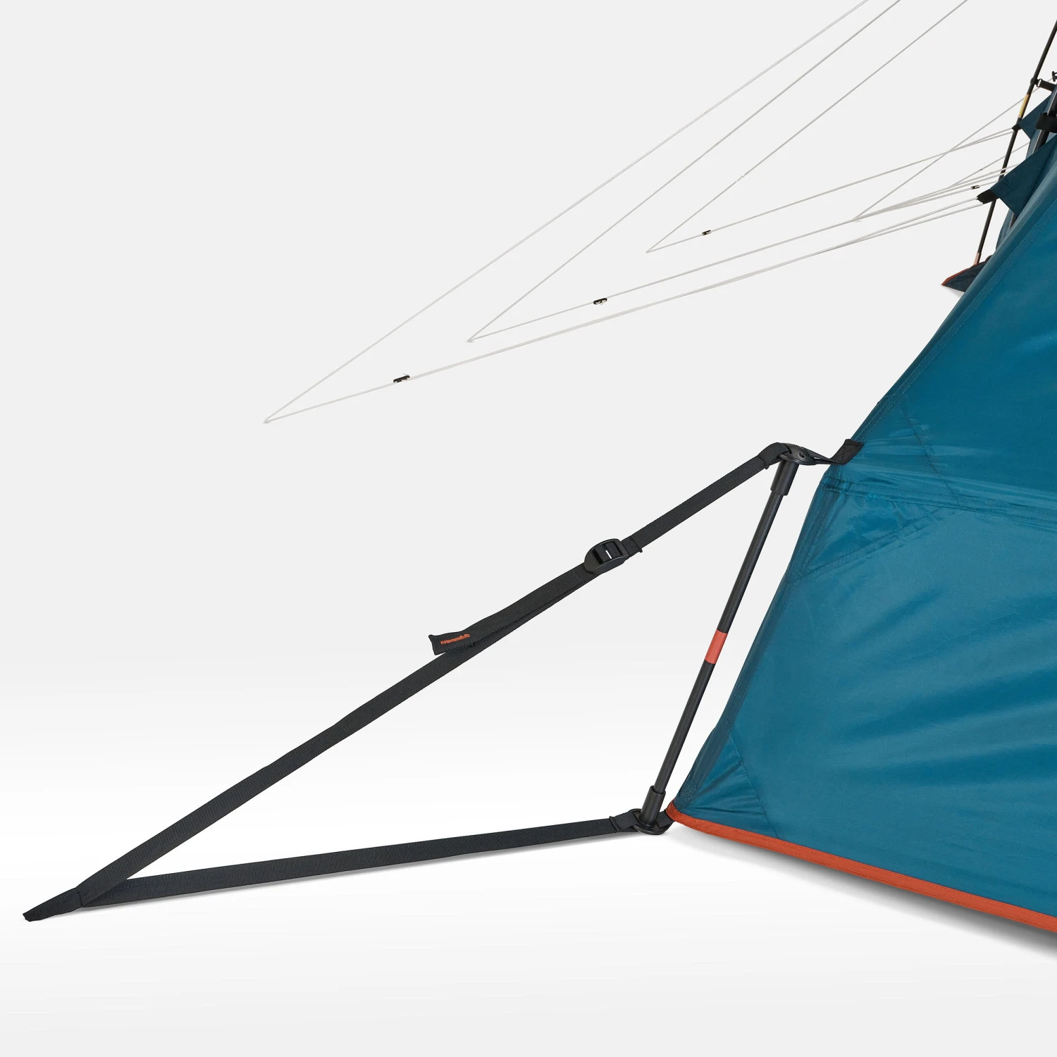 Quechua 8 Man Tent With Poles - Arpenaz 8.4 13 Quechua 8 Man Tent With Poles - Arpenaz 8.4 - Image 13